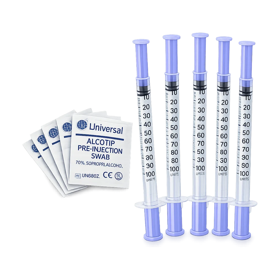 Research Starter Pack — 5 Syringes